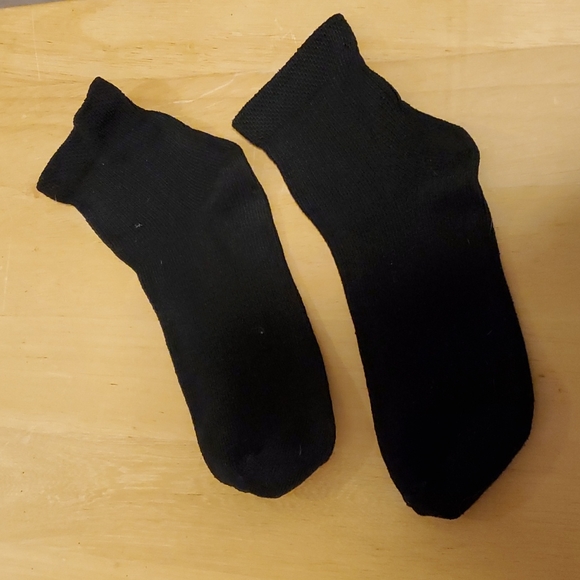 Pair of Black Ankle-Length Diabetic Socks - Picture 2 of 2